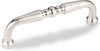 Elements Hardware - Madison Cabinet Hardware - 3" Centers Turned Pull in Satin Nickel #Z259-3SN