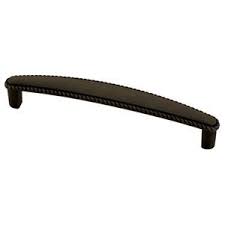 Liberty Hardware - Oil Rubbed Bronze - Large Braid Pull 128mm in Distressed Oil Rubbed Bronze #P0280A-OB-C