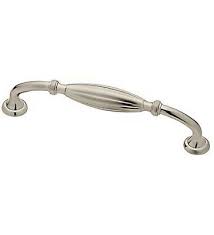 Brainerd Traditional Fluted 5-1/16-in Center to Center Satin Nickel Arch Handle Drawer Pulls #P33783W-SN-CP