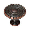 Continental Hardware #RL061053 - 1-1/4 in. (32mm) Sumner Street Laurel Round Cabinet Knob - Satin Copper