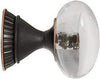 Brainerd #P23118W-472-C - 1-5/16 in. (33mm) Palermo Oval Cabinet Knob - Bronze w/Copper Highlights