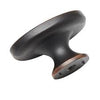 allen + roth 1-1/2-in Aged Bronze Oval Transitional Cabinet Knob #Z2231-38-EORB