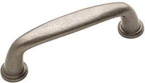 Kane 3 Inch Center to Center Weathered Nickel Cabinet Pull #