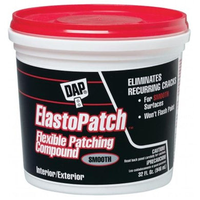 1 cuarto de galón Dap 12278 ElastoPatch Pro-Grade Elastomeric Patching Compound