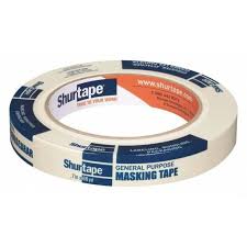 Painters Masking Tape, Natural, 17mm