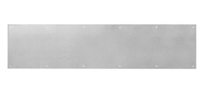 34" x 10" kick plate - Stainless steel