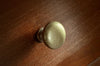 Gatehouse 0226705 1 1/4" Mushroom Aged Brass Cabinet & Drawer Knob