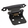 Bisagra tradicional de recubrimiento de 1/2" con tornillos - Metal pavonado #P5011DACM