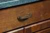 Allen + Roth n.º 0340689 - Tirador de gabinete de 76 mm (3 in), latón envejecido