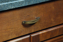 Load image into Gallery viewer, Allen + Roth #0340689 - 3 in. (76mm) Cabinet Pull, Aged Brass