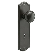 Load image into Gallery viewer, Liberty Hardware&#39;s YOUNG HOUSE LOVE Cocoa Bronze Beaded Doorknob Metal Wall Hook