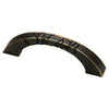 Brainerd P27757V-VBG-C - 3 in. (76mm) Ayanna Arched Cabinet Pull, Bronze w/Gold Highlights