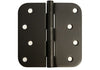 4" x 5/8" Radius Oiled Bronze Door Hinge
