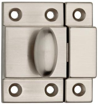 2 in. Satin Nickel Matchbox Door Latch