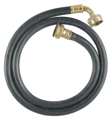 LDR  504 1250 Washing Machine Rubber Hose With 90° Elbow, 5 ft.