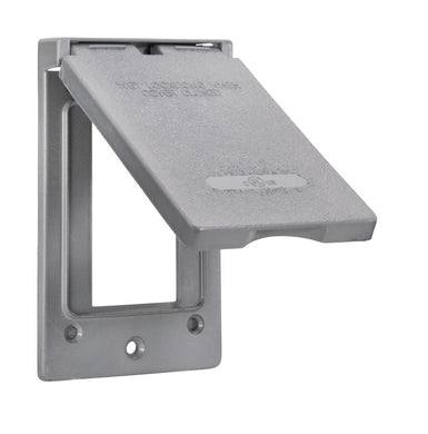 TOPAZ - WCV1GFI VERTICAL 1 GANG WEATHER PROOF GFCI RECEPTACLE COVER