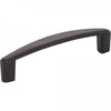 96 Mm Center-to-center Brushed Oil Rubbed Bronze Rope Detailed Lindos Cabinet Pull #Z115-96DBAC