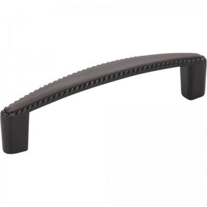96 MM CENTER-TO-CENTER BRUSHED OIL RUBBED BRONZE ROPE DETAILED LINDOS CABINET PULL #Z115-96DBAC